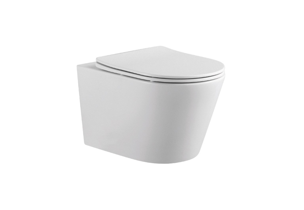 Унитаз подвесной Aquatek "ВЕГА" 525Х360Х320 с сиденьем Soft Close