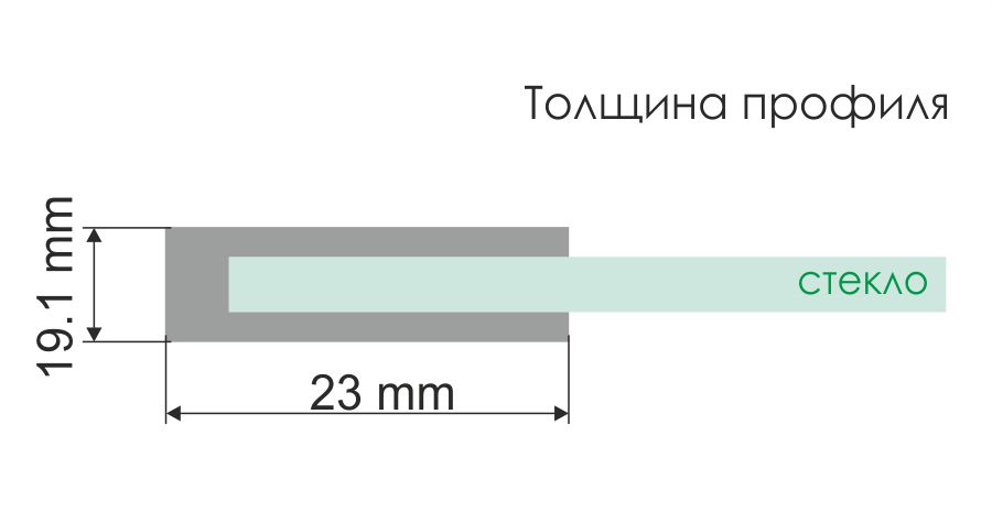 Душевой уголок Wasserkraft "Elbe 120" 74P07 (прозрачное стекло)