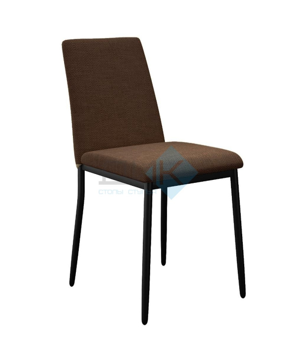 Стул DikLine 270 SB3 шоколад, ножки черные