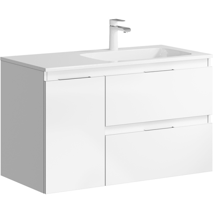 Тумба подвесная с раковиной Aqwella "Accent 90" правая Тумба подвесная с раковиной Aqwella "Accent 90" правая