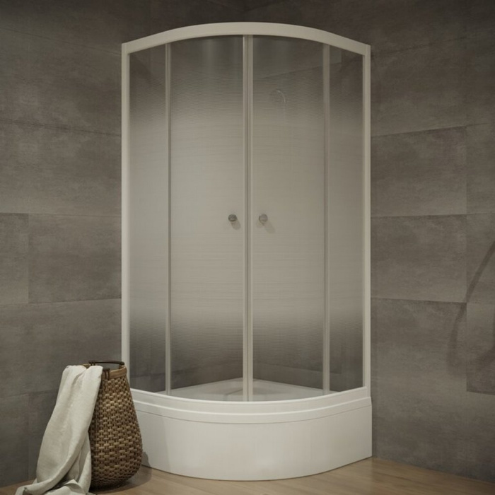 Душевое ограждение TRITON Лайт В 900Х900Х2280 Белый Душевое ограждение TRITON Лайт В 900Х900Х2280 Белый