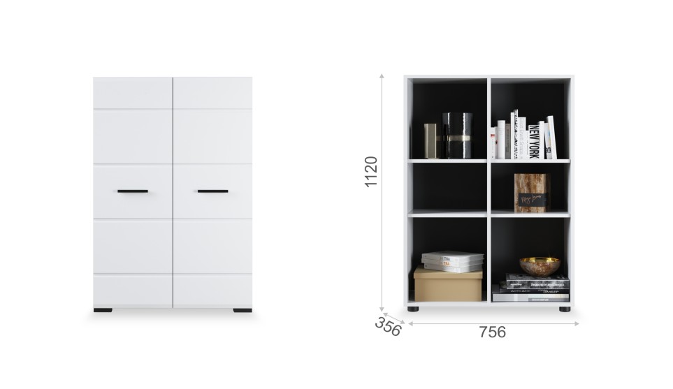 Комод "Йорк" 2 двери