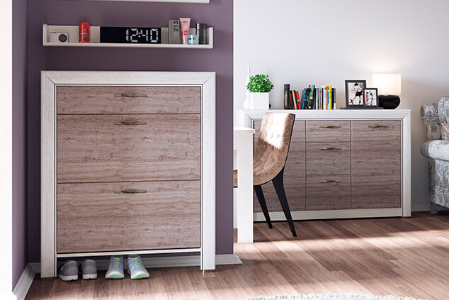 Тумба для обуви "ОЛИВИЯ" 2D1S