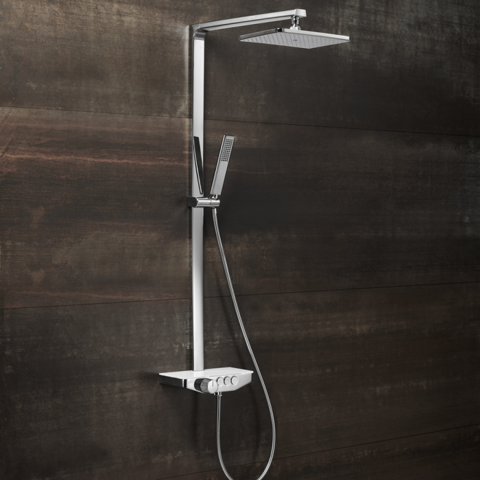 Душевая стойка "Black&White" U7785 Душевая стойка "Black&White" U7785