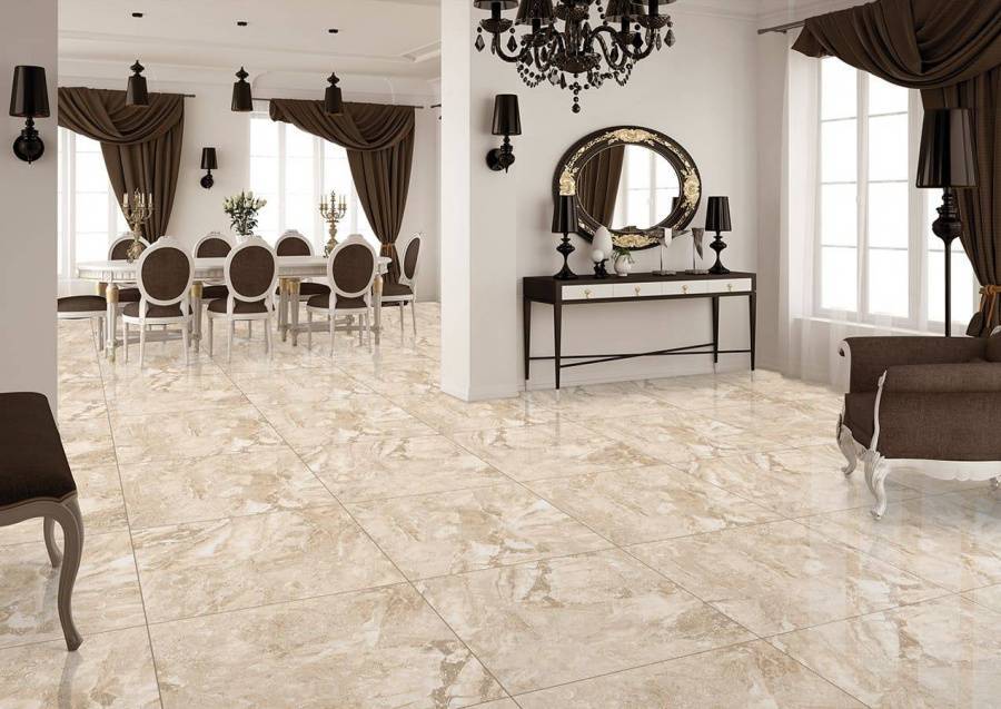 Керамогранит Brecia Ivory Polished 600Х600 PR104