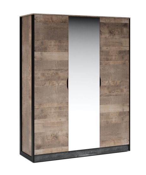 Шкаф 3-х дверный с зеркалом "Стокгольм" Шкаф 3-х дверный с зеркалом "Стокгольм"