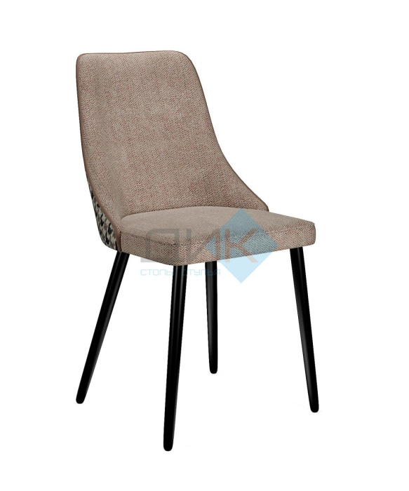 Стул DikLine 286 SB4/A2 бежевый, ножки черные