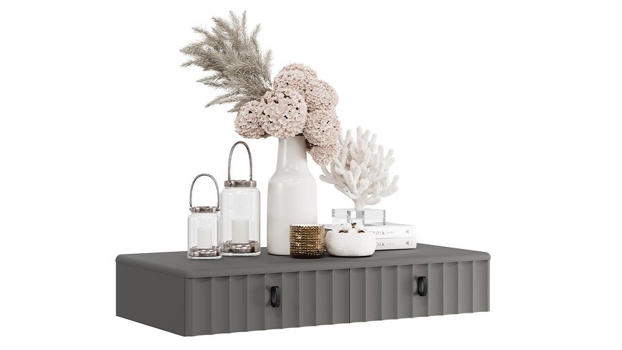 Стол туалетный «Тиффани» - 407.004.000 Базальт, Грей софт