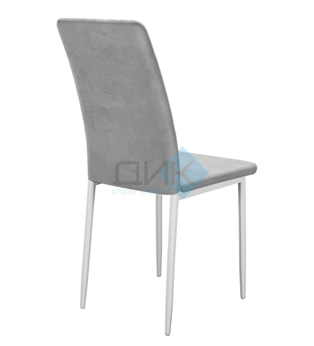 Стул DikLine 272 B22 GREY, ножки белые