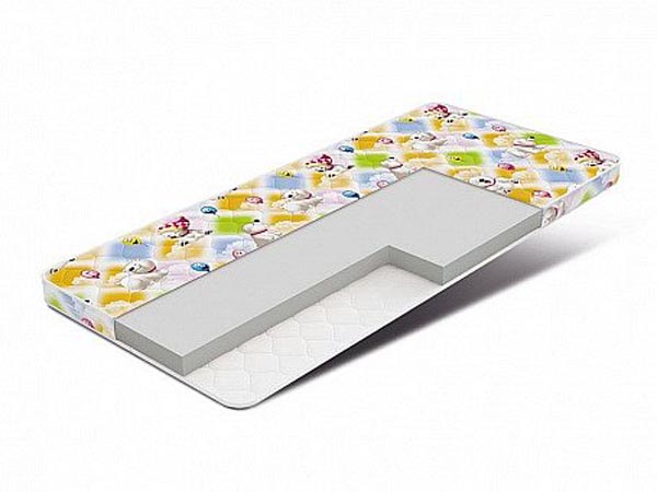 Матрас Kids Health 70Х130 со съемным чехлом Print