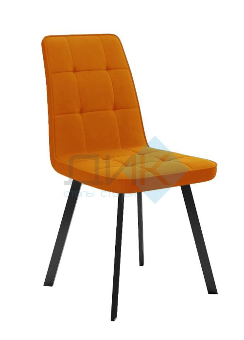 Стул DikLine 207 B17 TERRACOTTA (ножки черные)