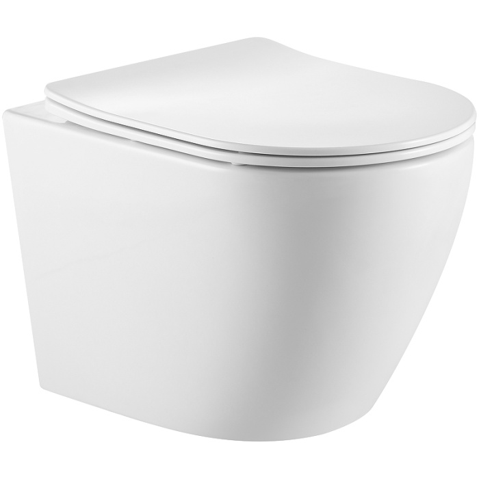 Унитаз подвесной Triton-Pro Verso VO-1832, сиденье, фурнитура