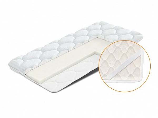 Наматрасник Perina 80х195 с чехлом Сатин 400