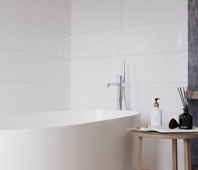 Плитка Sweety white mosaic wall 02 250Х600