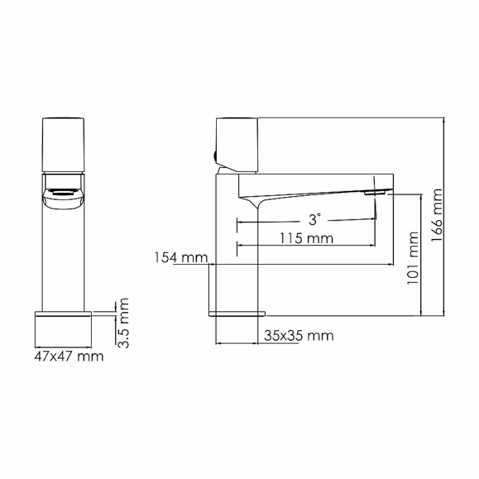 Смеситель для раковины WasserKRAFT "Naab" 8603