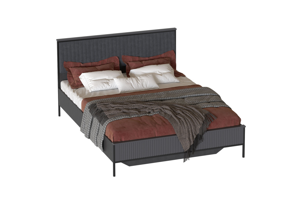 Кровать 1600 "Нора" матрасное основание включено (ламели)