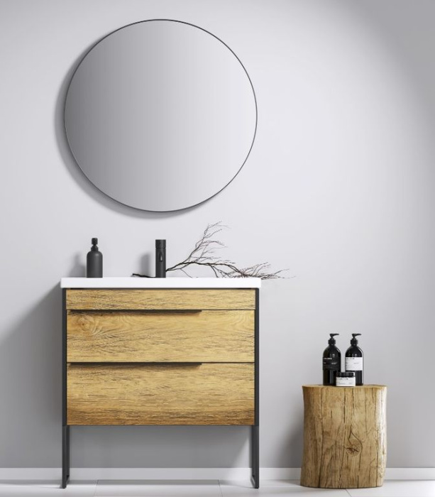 Тумба напольная с раковиной AQWELLA "Fargo-60"