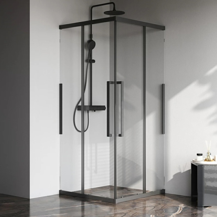 Душевое ограждение Func "Square Slide" 120Х80