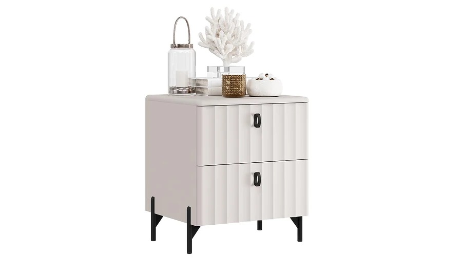 Тумба прикроватная «Тиффани» - 407.002.000 Кашемир, Кашемир матовый