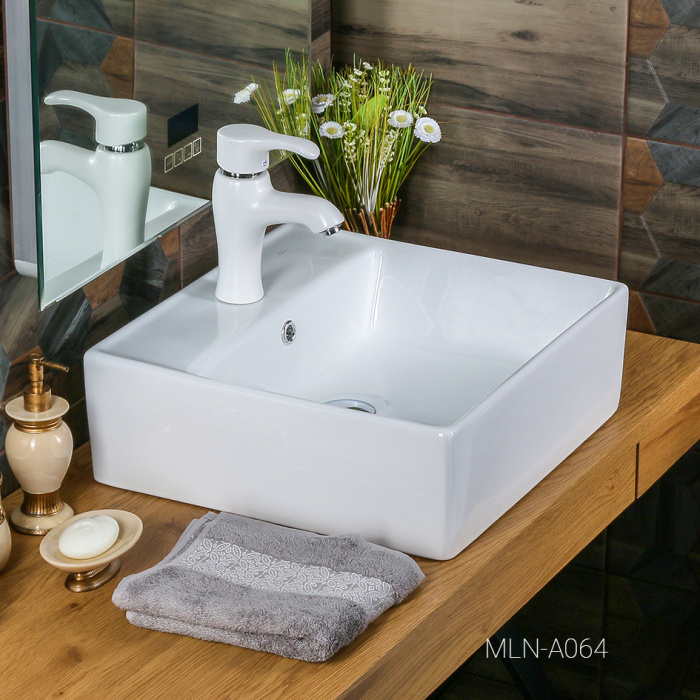 Раковина накладная MELANA MLN-A064 460Х460Х160