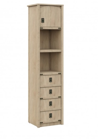 Пенал 1 дверь 4 ящика  "Валенсия" 