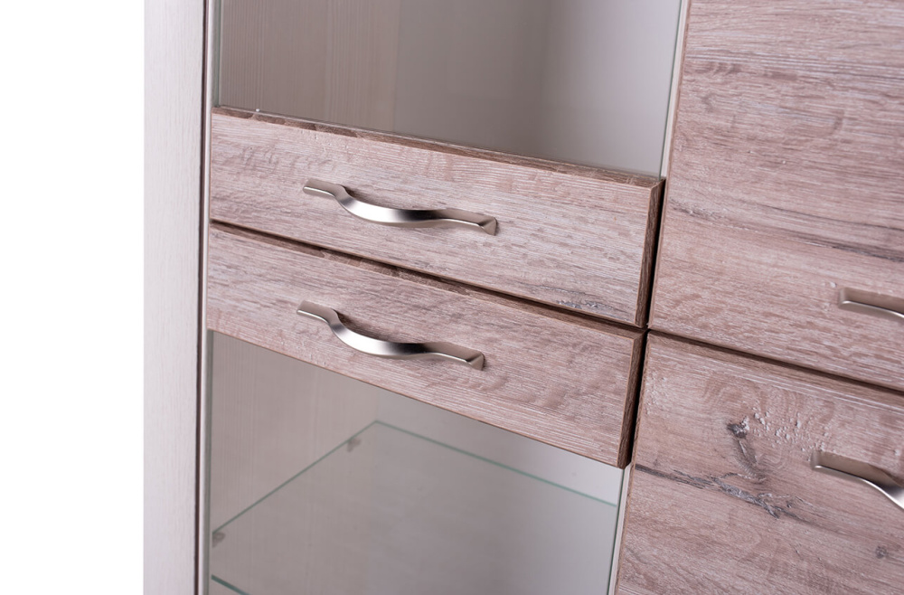 Шкаф-витрина "OLIVIA" 2V2D