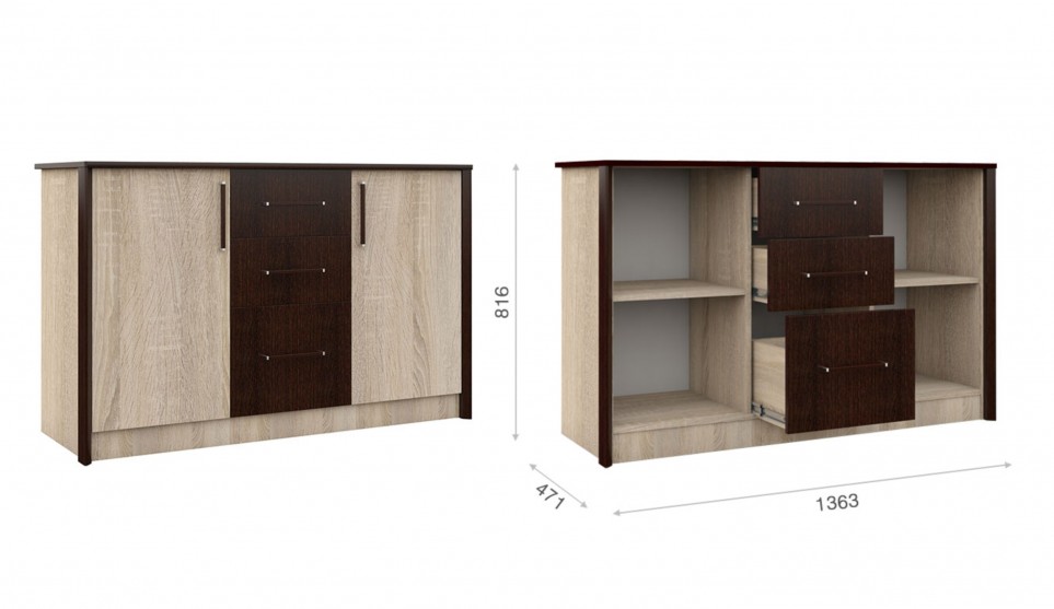 Комод 136 "Эшли" Комод 136 "Эшли"