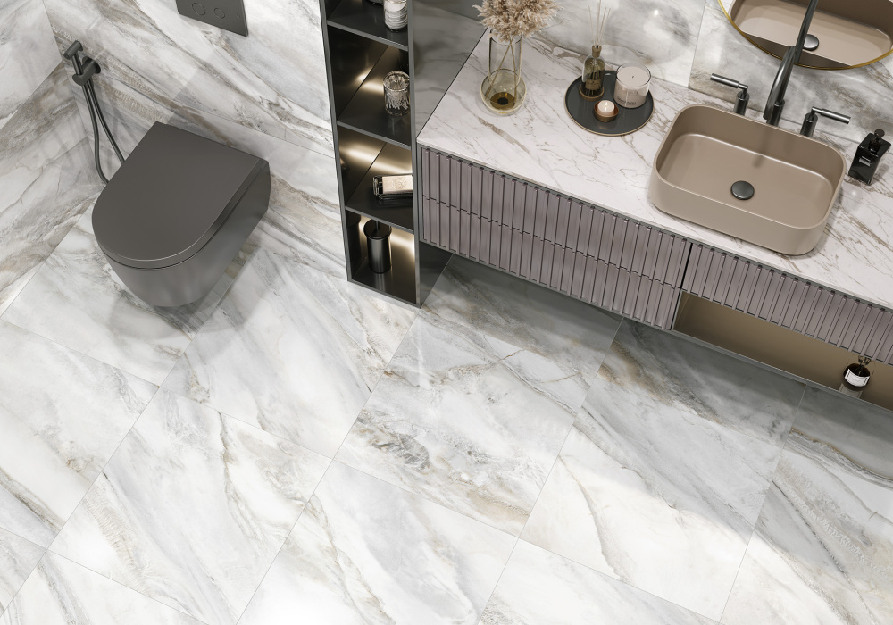 Керамогранит полированный "Limestone" 60Х60