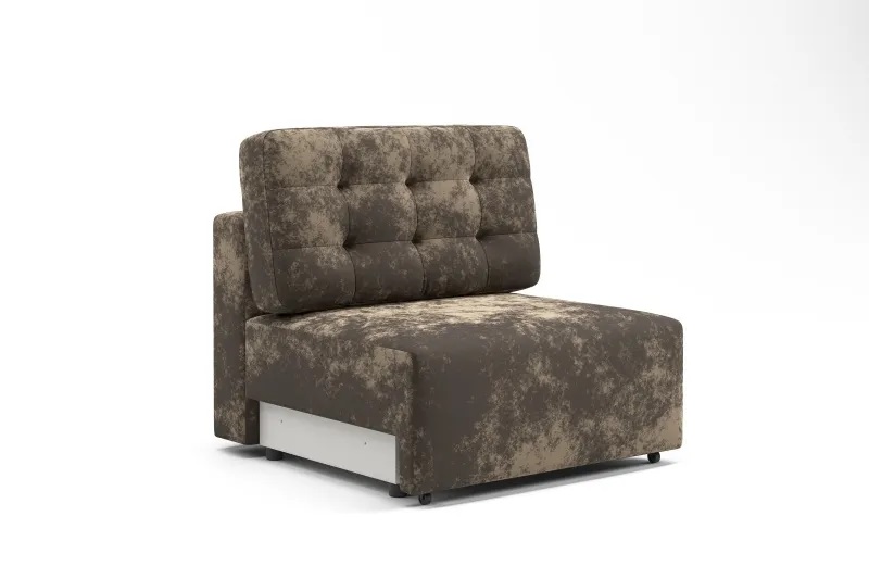 Диван-кровать модульный "Милан 1" СТАНДАРТ Тиффани коричневый