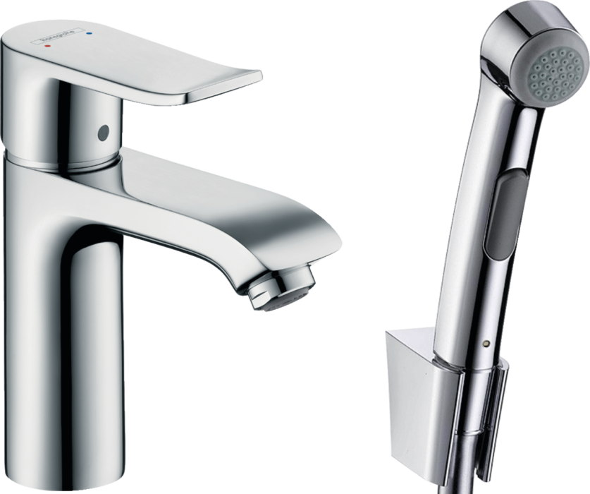 Смеситель для раковины HANSGROHE "Metris" 110 мм