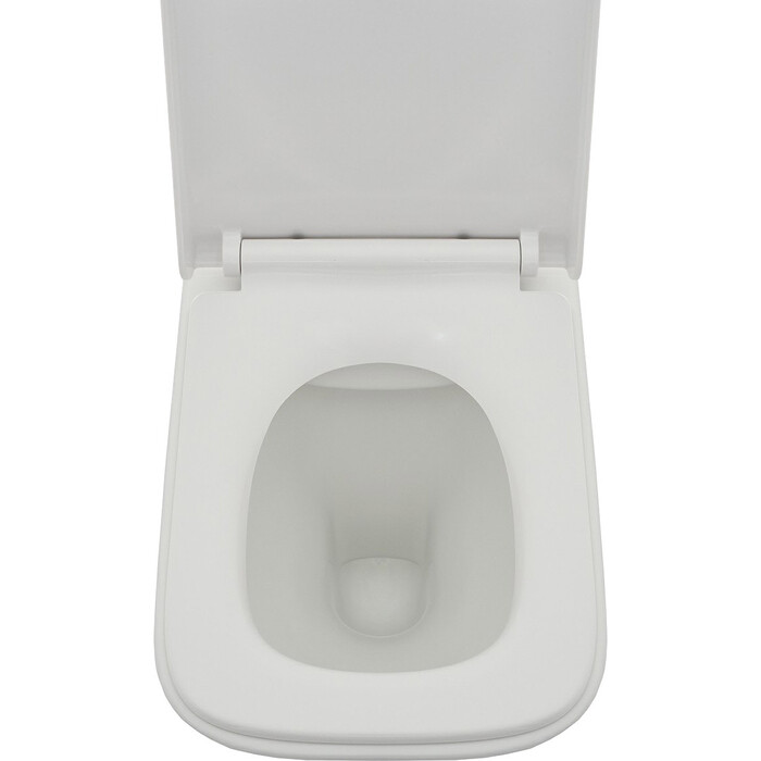 Унитаз подвесной AQUAme "Rimless" c сиденьем микролифт