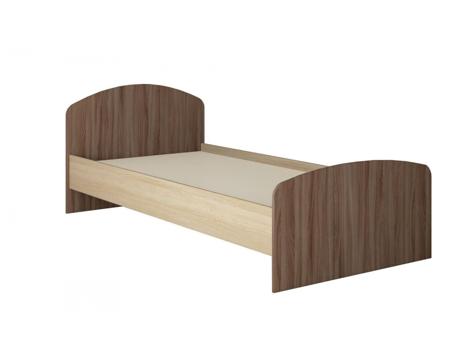 Кровать 90 Орион Ясень шимо/Дуб сонома