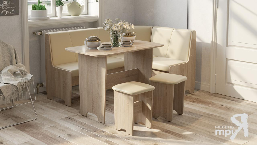 Кухонный уголок "Техас" Исп.1 Кухонный уголок "Техас" Исп.1