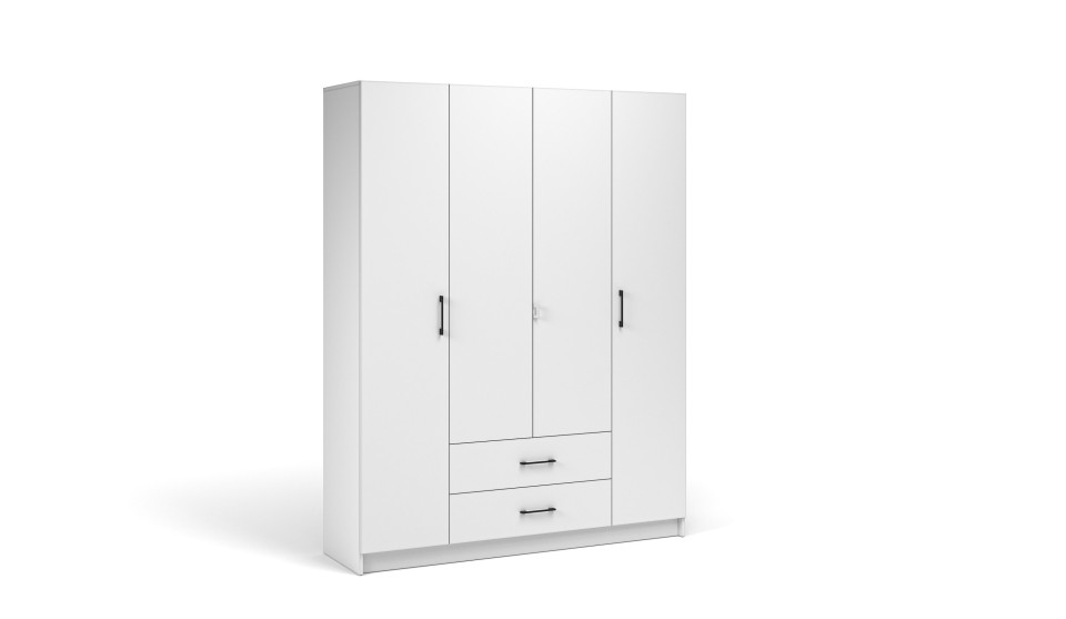 Шкаф "Чикаго вайт" 4 двери 2 ящика Шкаф "Чикаго вайт" 4 двери 2 ящика