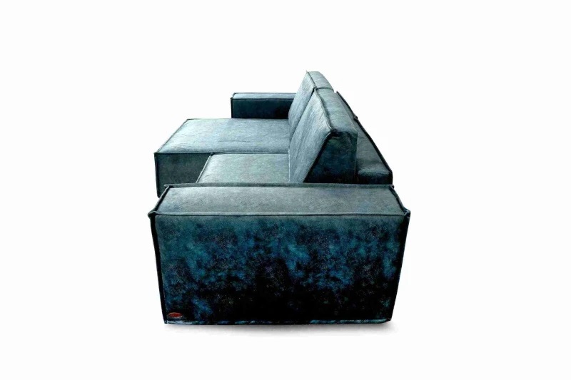 Диван-кровать угловой "Тулон 6" СТАНДАРТ Аликанте изумруд