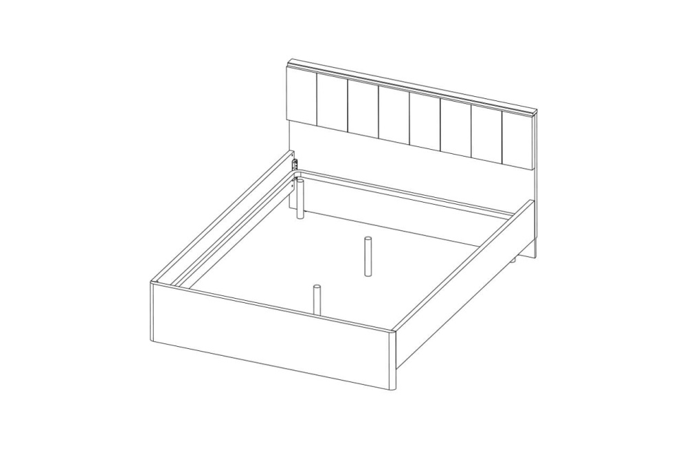 Кровать 160 М N "ДЖАГГЕР"