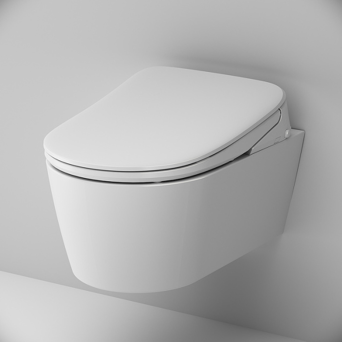 Унитаз подвесной с электронным сиденьем Микролифт AM.PM Func C8F1702SC Унитаз подвесной с электронным сиденьем Микролифт AM.PM Func C8F1702SC