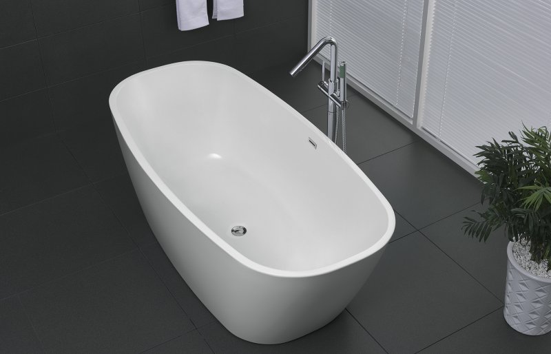 Ванна акриловая отдельностоящая BELBAGNO BB72-150Х76