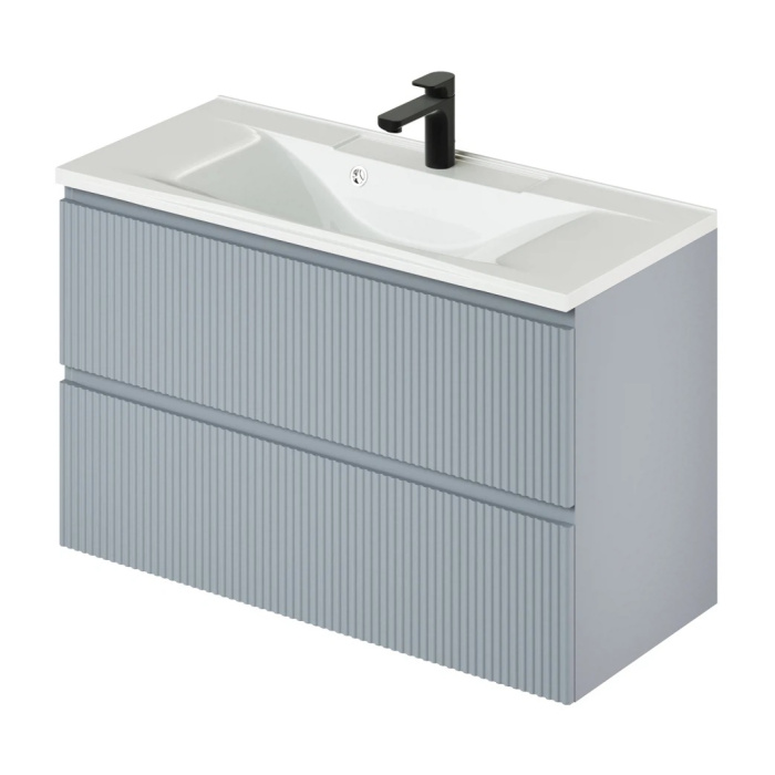 Тумба с раковиной подвесная Итана "Kate 100" 987Х438Х640