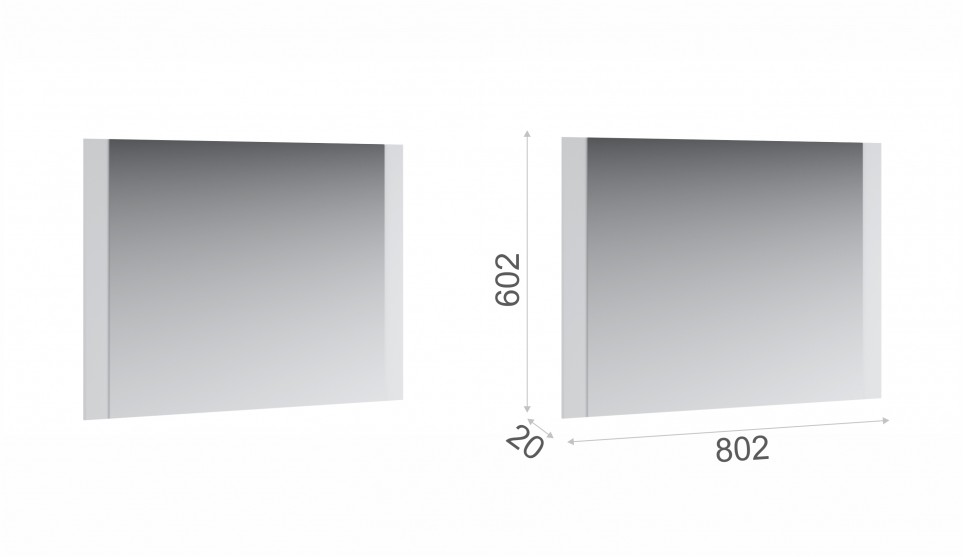 Зеркало "Йорк" 80