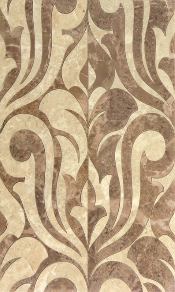 Плитка Saloni brown decor 01 300Х500