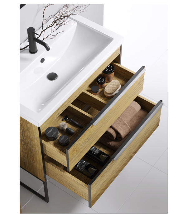 Тумба напольная с раковиной AQWELLA "Fargo-60"