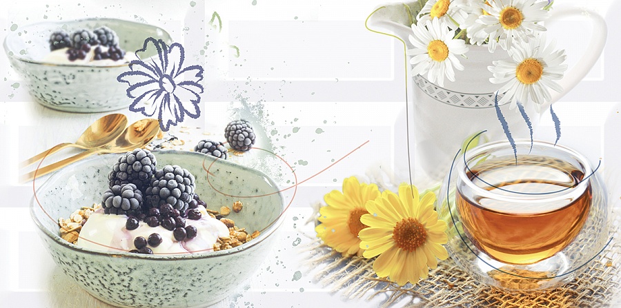 Декор "VOGUE" Morning 2 405Х201