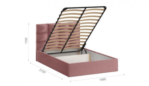 Кровать с подъемным механизмом "Вена" 140*200
