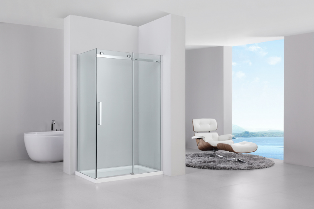 Душевое ограждение "Black&White" S208 (800Х1200Х1950) Душевое ограждение "Black&White" S208 (800Х1200Х1950)