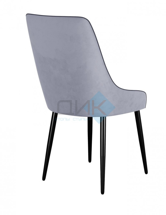 Стул DikLine 305 микровелюр Z46 перламутр (ножки черные)