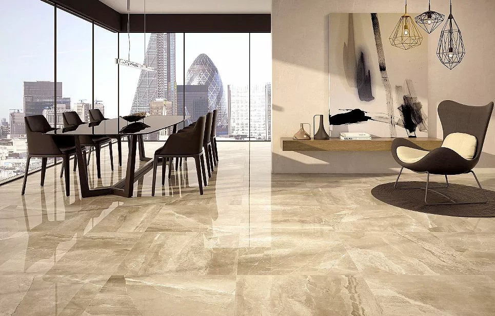 Керамогранит "Kashmir" Taupe Compacglass 600Х600