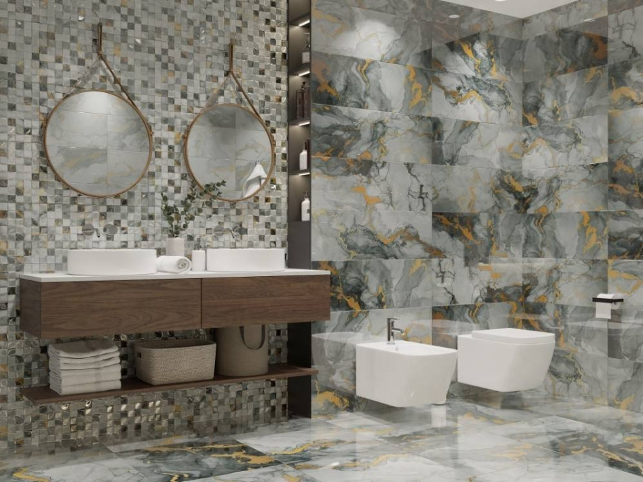 Плитка настенная Tiziana Gold Decor 02 300Х900