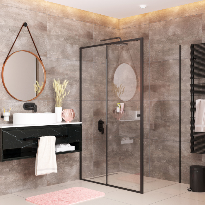 Душевой уголок Wasserkraft "Dill 140" 61S35 (прозрачное стекло) Душевой уголок Wasserkraft "Dill 140" 61S35 (прозрачное стекло)