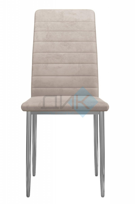 Стул DikLine ТЕКС B03 BEIGE (ножки хром)